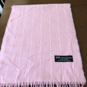 Cashmere Scarf, Made in Scotland 64”